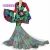 Import Party Evening Dress Two Pieces Women Half Sleeve Crop Tops & Long Maxi Skirt Sets African Mermaid Maxi Clothing 6XL BRW WY3449 from China