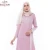 Import Peplum Baju Kurung Malaysia Long Sleeves Muslim Dresses Silk Kaftan Dress Niqab Burqa Islamic Clothing from China