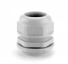 PG Type IP68 Waterproof Plastic Air Fitting / Black Cable Glands Connection