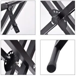 Piano musical instruments stands keyboard double x stand