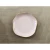 Import Pink Gold Foiled Stoneware Faux Glitter Circle Porcelain Plate from China