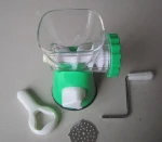 plastic meat mincer