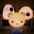 Import Plastic polar bear led sleeping kid night light sensor led reading lamp for room from China