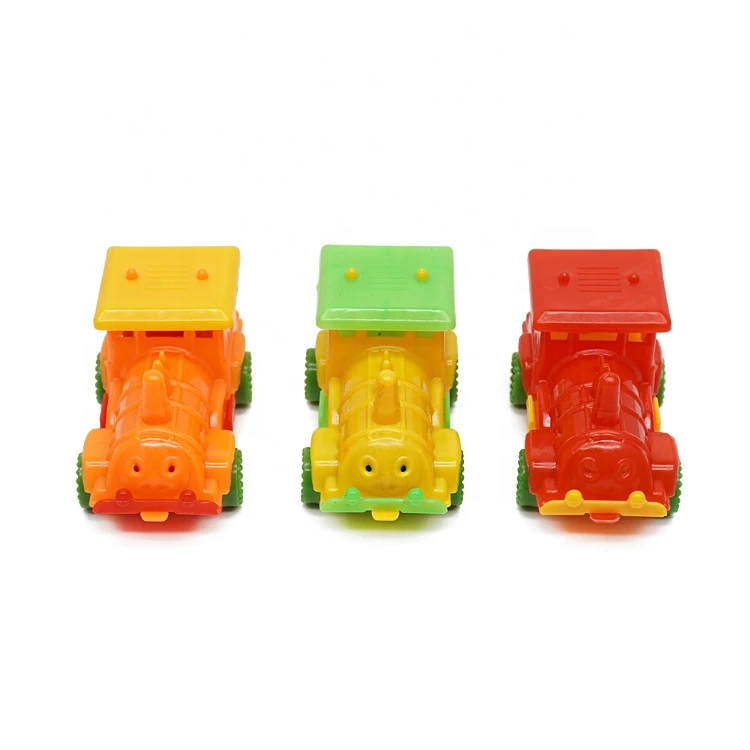 Plastic Slide Wheel Train Model Mini Promotional Toys