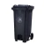 Import Plastic waste bin outdoor large 240-liter residential area with thick foot pedal with LID classification of sanitation bins from China