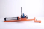 pneumatic screen printing manual stretcher/machine