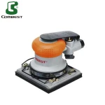 Pneumatic square-shaped air random orbital sander tool
