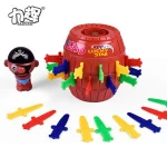 Popular funny novelty 16 swords tricky game toys pop up pirate