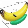 Popular PVC Inflatable Banana floating inflatable pool toys for water Rafts