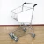 Import Popular Stainless Steel 4 Wheels Luggage Baggage Airport Shopping Cart from China