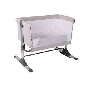 Portable Crib Bunk Baby Bed Multifunction Baby Crib  swinging travel   beside adult bed