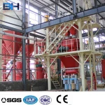 Powder wall putty mixing production line plastering building powder making machine