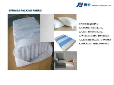 PP Nonwoven Mattress Fabric Springs Packaging