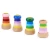 Import preschool kids rainbow toy bee eye effect wooden kaleidoscope toy from China