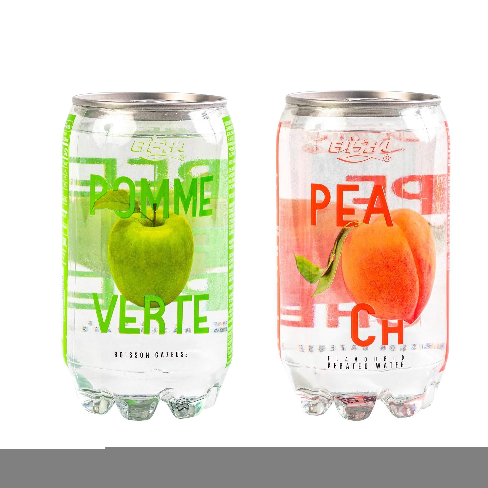 private label canned sparkling water exotic soda bottle drinking water