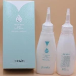 Private label organic straightening damaged hair rebonding cream cold wave lotion care hair perm