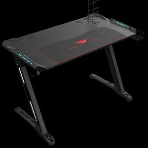 Professional Gaming Adjustable Game Club Office Table Z type Computer Desk