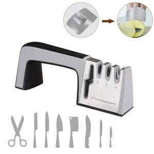 Professional knives Grinding Machines 4 Stages Kitchen Scissor Knife Sharpener