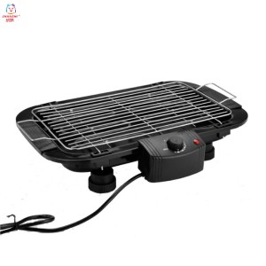 Professional Korean Indoor Smokeless Heating Element Electric Kebab Barbecue Grill Table Electric BBQ Grill
