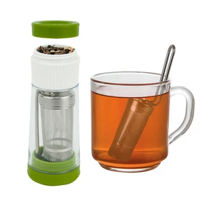Progressive PL8-3510 3tsp. Travel Tea Infuser -  etched ultra-fine stainless steel