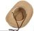 Import Promotional Customized Logo wholesale Bulk Panama Straw Hats Summer Beach Cheap Mexican Straw Cowboy Hat For Men from China