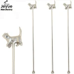 Promotional Price wholesale metal swizzle sticks for fancy cocktail