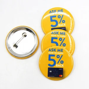 Promotional Walmart Customized Personalized Logo Metal Enamel Badge Button Lapel Pins