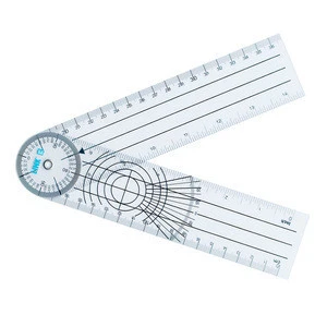 Protractor  Flexible Pvc Geometric Ruler Set Angle Square Ruler Measuring Tool