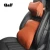 Import PU Leather Memory Foam Car Headrest Neck Pillow Seat Waist Supports Lumbar Cushion from China