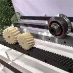 pure wool high quality oil-absorbing and lubrication wool felt spur gear