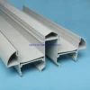 PVC Cold Plastic Extrusion Profile for Architecture with Grey Color