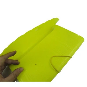 PVC plastic pocket conference folder with inner PE clear pages