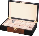 PW006Aleather watch case with display storage case watch gift box