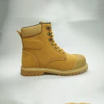 Quality nubuck goodyear welted construction nubuck safety shoes leather