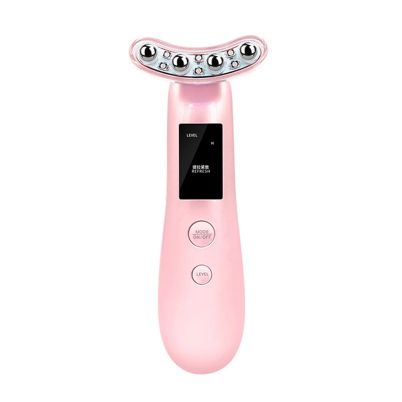 Raiposa Facial Lifting Skin Tightening RF Beauty Equipment EMS Skin Cleansing Vibration Ion Import Instrument Wrinkle Removal
