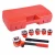Import Ratchet Pipe Threader Kit Set Ratcheting With 6 Dies and Plastic Storage Case from China