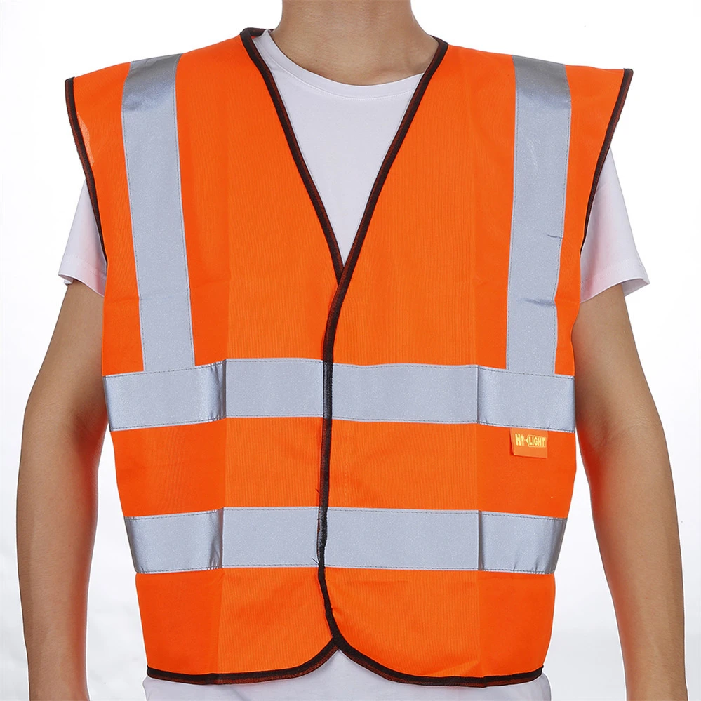 Reflective vest mesh construction road traffic warning vest