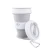 Import Reusable Collapsible Silicone Coffee Cups with Lids Silicone Folding Drinking Cup from China