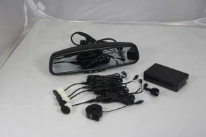 reverse aid system good price wholesale rear view mirror with car parking sensor system control sensor with led display