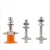 Import Robot accessories Suction cup seat sucker pneumatic gold tail suction cup bracket vacuum suction cup bracket from China