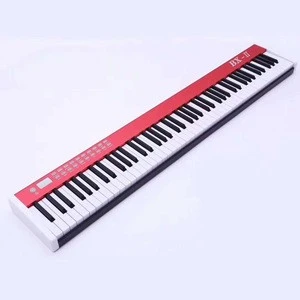 Roll Up MIDI Flexible Piano 88 Keys Silicone Portable Foldable Soft Keyboard Electronic Piano For Kids Children Student