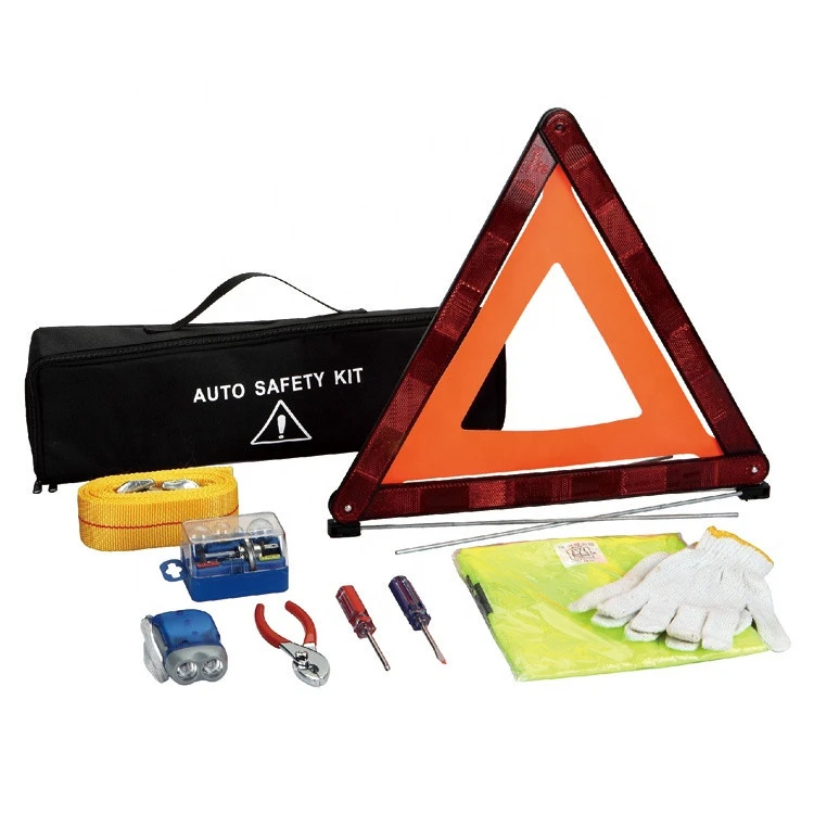 RT624 Safety Roadside Emergency Assistance Kit Accessories Car Vehicle tool Roadside Safety Kit