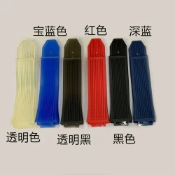 rubber silicone clear watch strap watch band