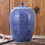 RZAP04-A Large size ceramic pickle jar