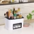 Import S13  Double layer Household kitchenware kitchen shelving Seasoning storage box Storage tool container from China