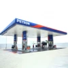 SAFS Prefab Space Frame design space truss structure for gas station