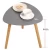 Import scandinavian Wood triangle side table Living Furniture from China