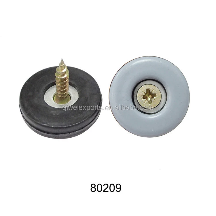 Screw-on PTFE Easy Glides with screw for furniture 80209