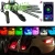 Import Self-adhesive remote control 12 volt 4pcs car atmosphere led lights 5050 SMD RGB ambient lamp strip tube with fast shipping from China