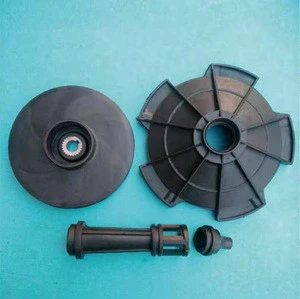Self-priming pump fittings plastic water vane guide rod string impeller for large head pump head impeller